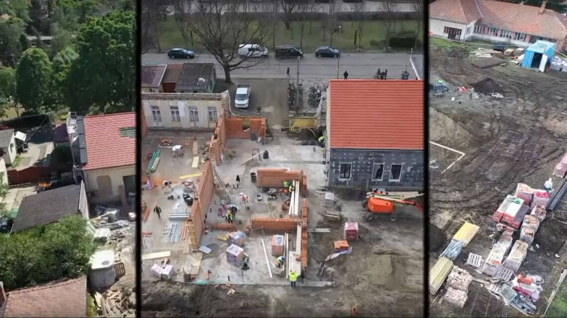Kisfilm készült a kondorosi népfőiskola építéséről