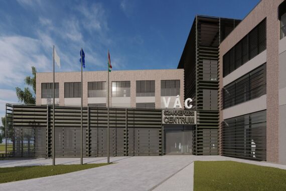 Vácon új tanműhely épül: cégünk megkezdte a kivitelezést