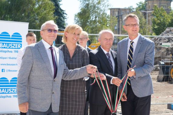 ELINDULTUNK! Megkezdtük a Váci Szakképzési Központ új tanműhelyének kivitelezését